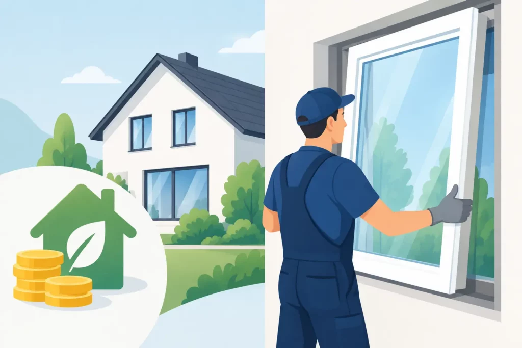 KfW Förderung für Fenstertausch beantragen