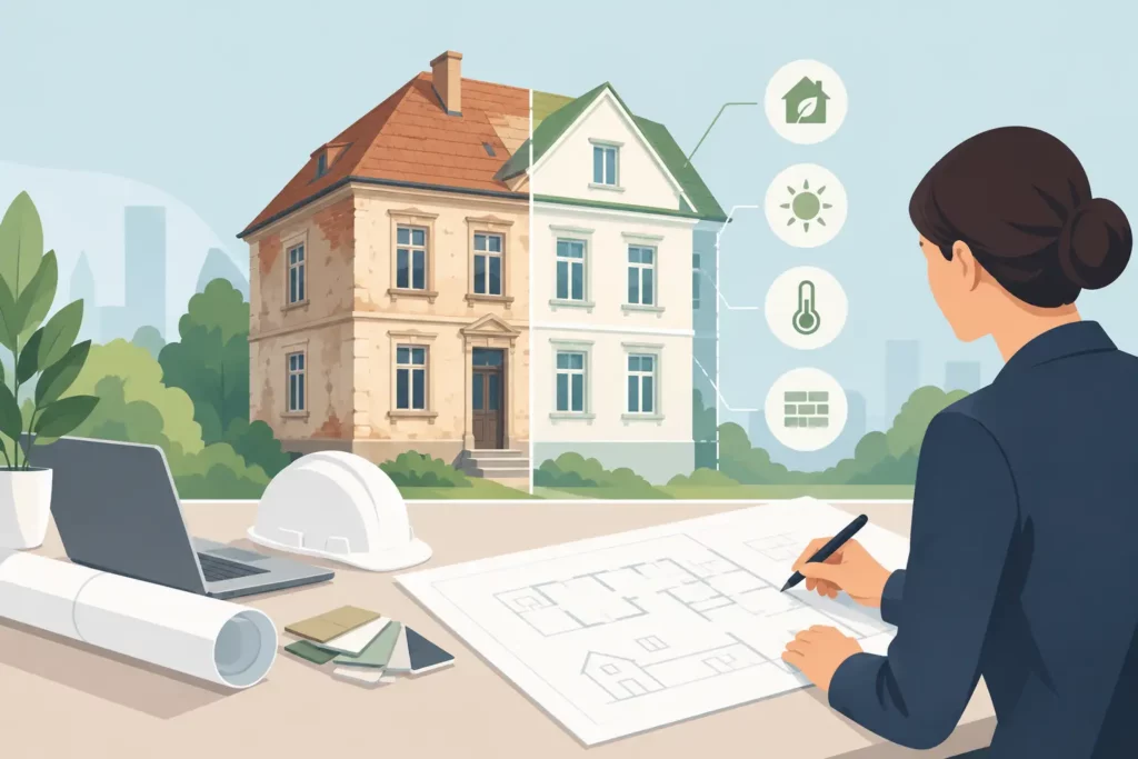 Sanierungskonzept für Altbau erstellen lassen