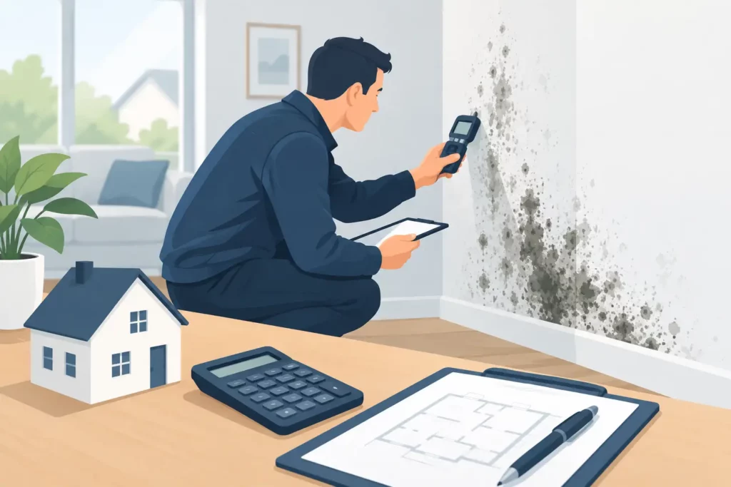 Schimmelgutachten Haus Kosten realistisch prüfen